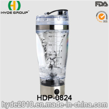 USB аккумуляторная Вихрь 450 мл пластиковые бутылки шейкер, bpa бесплатно белка Пластиковые Электрический бутылка (ДПН-0824)